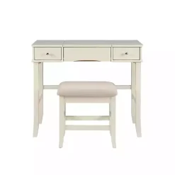 Hot Kirklands Home Cream Jennifer Flip-Top 2-pc. Vanity Set White