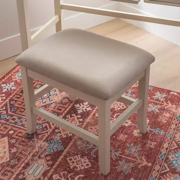 Hot Kirklands Home Cream Jennifer Flip-Top 2-pc. Vanity Set White