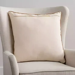 Outlet Kirklands Home Cream Leopard Throw Pillow