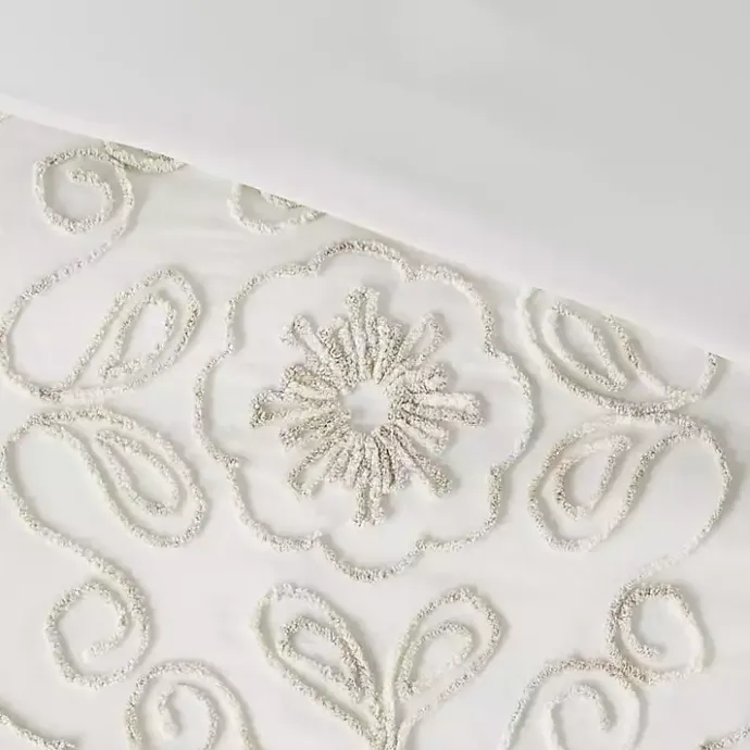 Outlet Kirklands Home Cream Medallion California King Comforter Set White