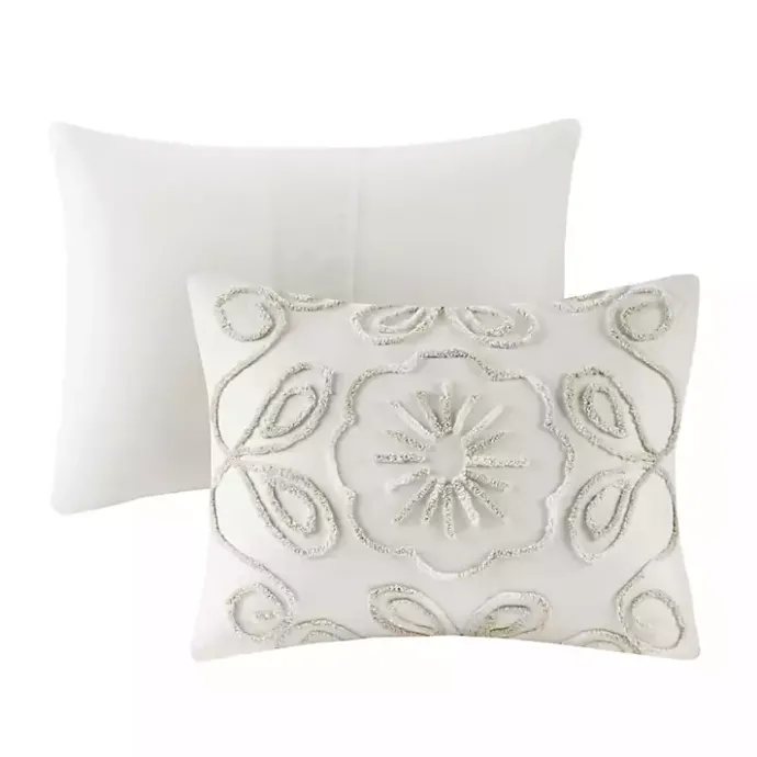 Outlet Kirklands Home Cream Medallion California King Comforter Set White