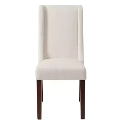 Best Kirklands Home Cream Parson Dining Chairs, Set of 2 Ivory