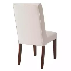 Best Kirklands Home Cream Parson Dining Chairs, Set of 2 Ivory