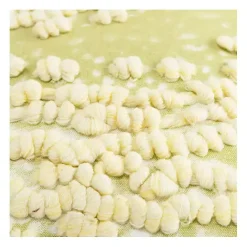 Clearance Kirklands Home Cream Pumpkin with Stem Harvest Throw Pillow Ivory