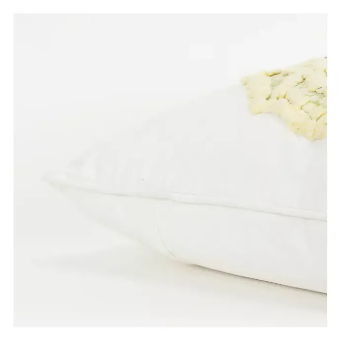 Clearance Kirklands Home Cream Pumpkin with Stem Harvest Throw Pillow Ivory