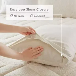 Outlet Kirklands Home Cream Quilted Teddy 2-pc. Twin Comforter Set Ivory