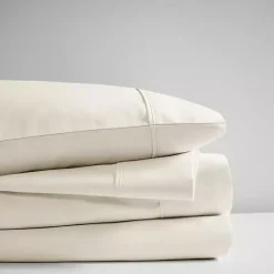 Hot Kirklands Home Cream Rich Cooling Cotton Queen Sheet Set Ivory
