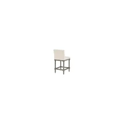 Clearance Kirklands Home Cream Spindle Legs Counter Stool Ivory