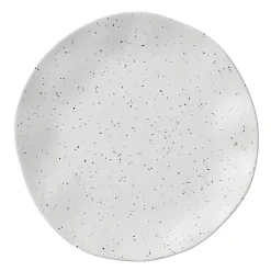 Kirklands Home Cream Terrazzo 12-pc. Melamine Dinnerware Set Ivory