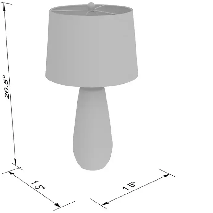 Discount Kirklands Home Cream Textured Maggie Table Lamp Tan