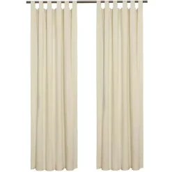 Discount Kirklands Home Cream Weathermate Blackout Curtain Panel, 63 in. Ivory