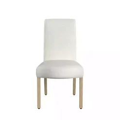 Sale Kirklands Home Cream washed Dining Chairs, Set of 2 White