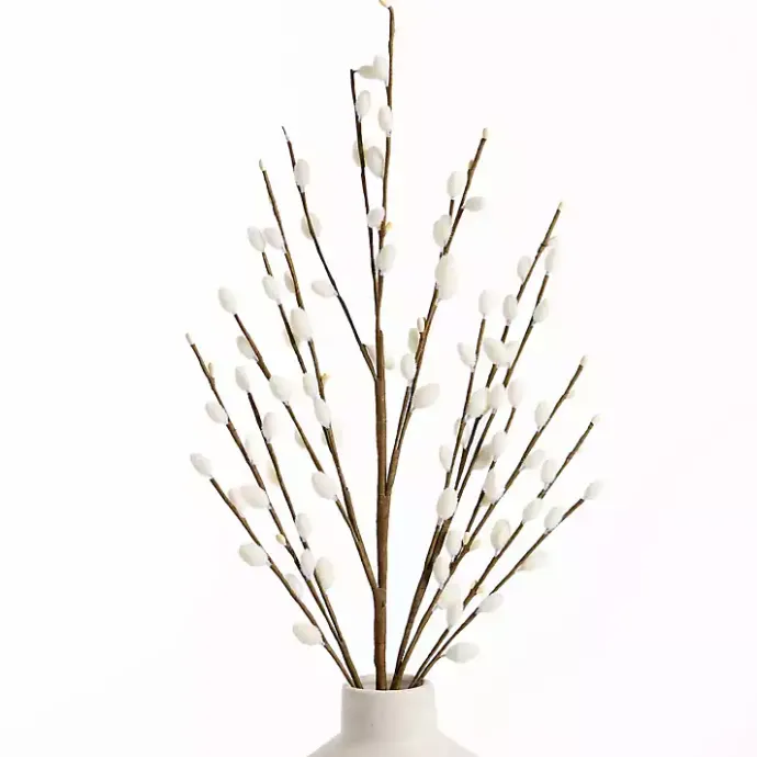 Clearance Kirklands Home Cream Willow Stems, Set of 3 Ivory