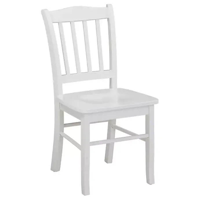 Best Kirklands Home Cream Wood Shaker Dining Chairs, Set of 2 White