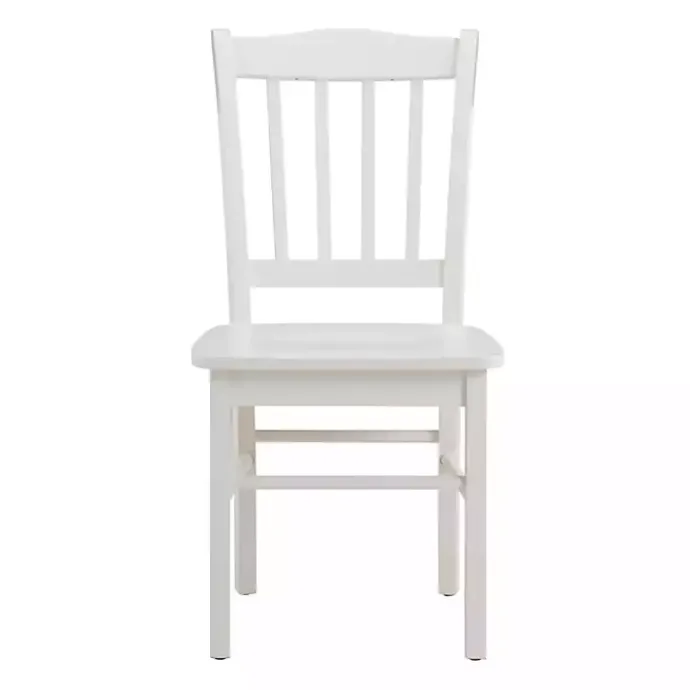 Best Kirklands Home Cream Wood Shaker Dining Chairs, Set of 2 White