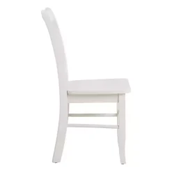 Best Kirklands Home Cream Wood Shaker Dining Chairs, Set of 2 White