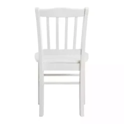 Best Kirklands Home Cream Wood Shaker Dining Chairs, Set of 2 White