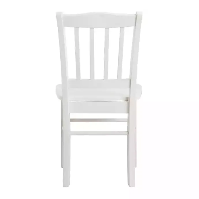Best Kirklands Home Cream Wood Shaker Dining Chairs, Set of 2 White