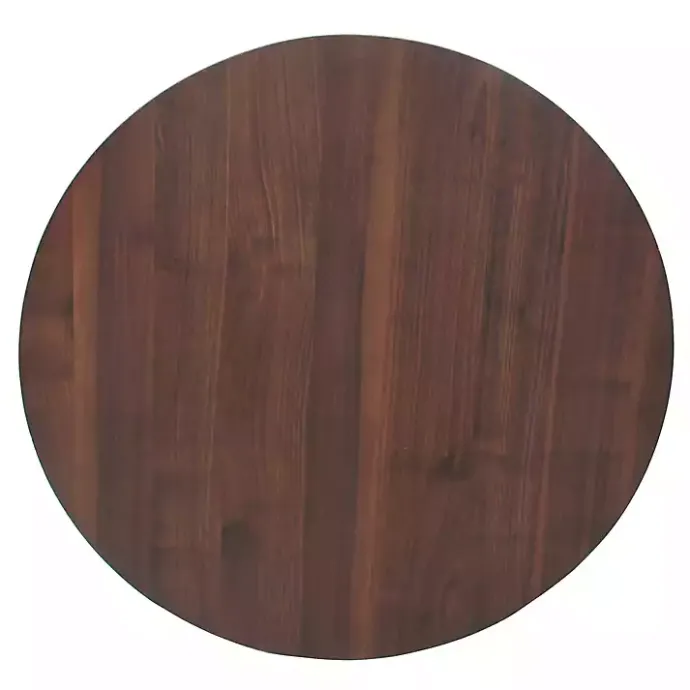 Sale Kirklands Home Cream Woven Wood Top Storage Ottoman Ivory