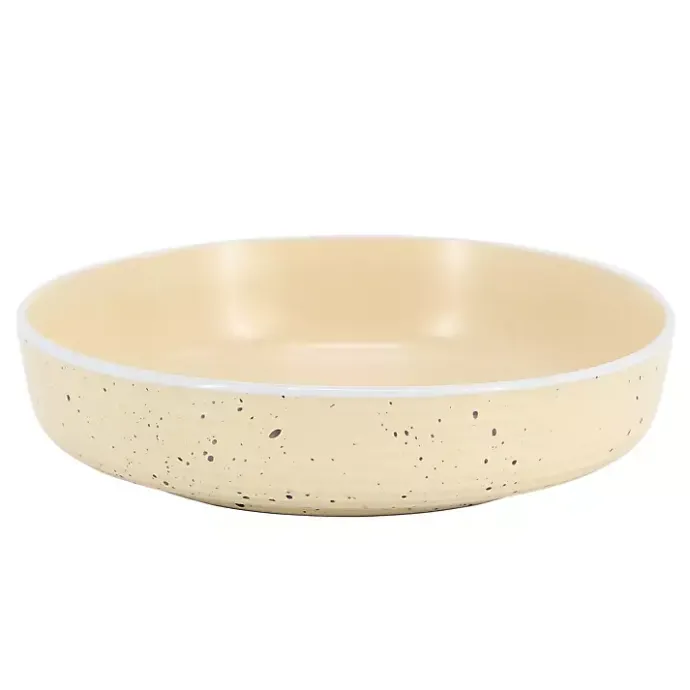 Best Kirklands Home Cream Emilia Stoneware 16pc. Dinnerware Set Yellow