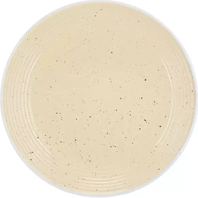 Best Kirklands Home Cream Emilia Stoneware 16pc. Dinnerware Set Yellow