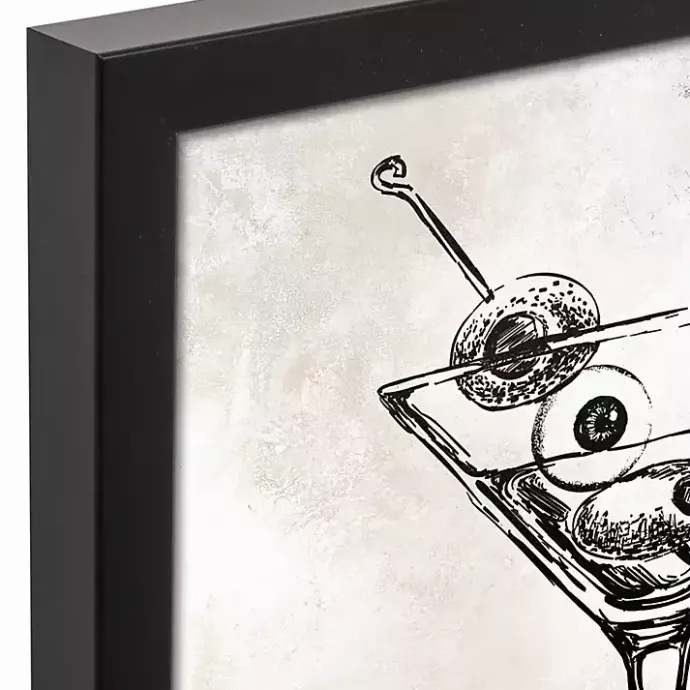 Online Kirklands Home Creep Drink And Be Scary Framed Canvas Art Print