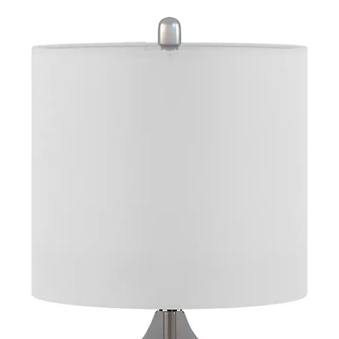 Best Kirklands Home Curved Glass Table Lamps, Set of 2 Gray