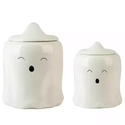 Clearance Kirklands Home Cute Ghost Canisters, Set of 2