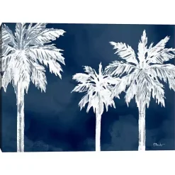 Discount Kirklands Home Cyano Palms Canvas Art Print, 40x30 in.