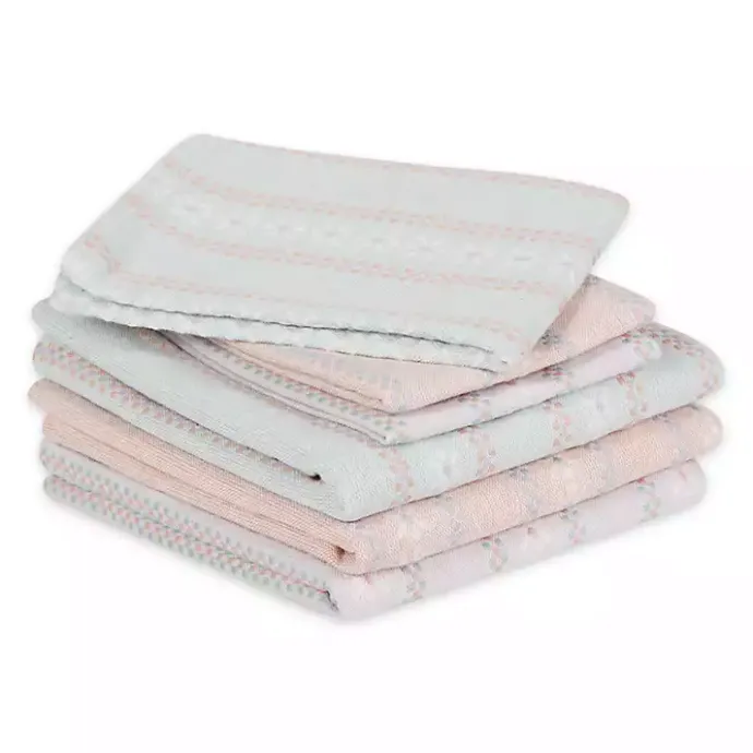 Hot Kirklands Home Daisy Dobby 6-pc. Dish Towel and Cloth Set