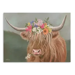 Clearance Kirklands Home Daisy Mae Cow Canvas Art Print