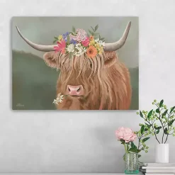 Clearance Kirklands Home Daisy Mae Cow Canvas Art Print