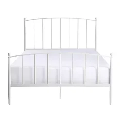 Best Kirklands Home Daisy Modern Arch Queen Bed Frame White