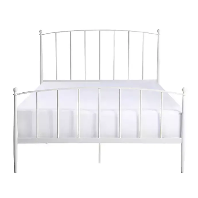 Best Kirklands Home Daisy Modern Arch Queen Bed Frame White