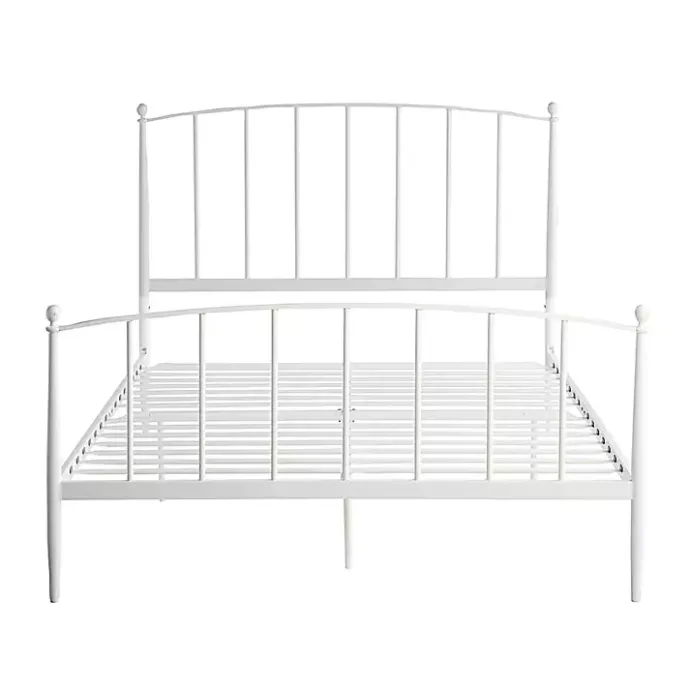 Best Kirklands Home Daisy Modern Arch Queen Bed Frame White
