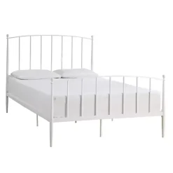Best Kirklands Home Daisy Modern Arch Queen Bed Frame White