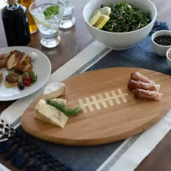 Online Kirklands Home Dallas Cowboys Bamboo Football Cutting Board Tan