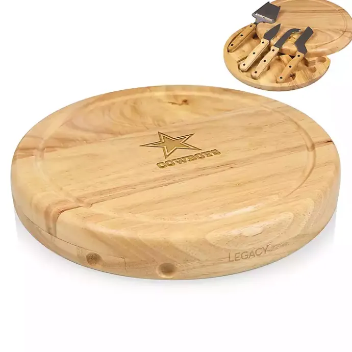Online Kirklands Home Dallas Cowboys Cheese Board and Tool Set Tan