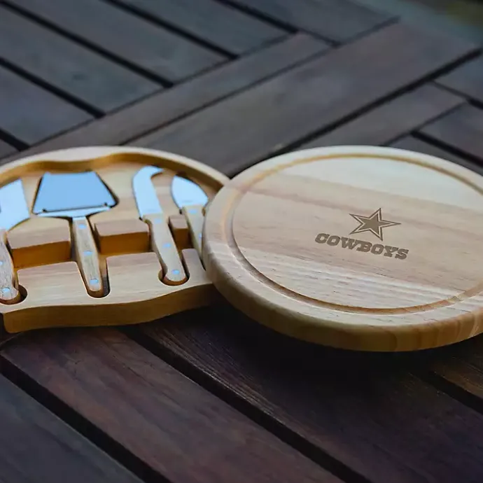 Online Kirklands Home Dallas Cowboys Cheese Board and Tool Set Tan