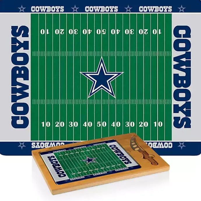 Clearance Kirklands Home Dallas Cowboys Cutting Board & Knife Set