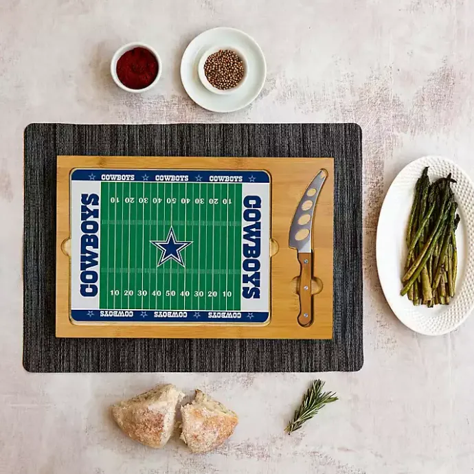 Clearance Kirklands Home Dallas Cowboys Cutting Board & Knife Set