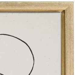 Sale Kirklands Home Dancing Circles Framed Canvas Art Print