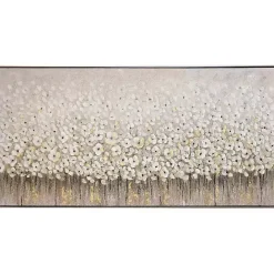 Best Kirklands Home Dancing Flowers Textured Canvas Art Print