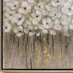 Best Kirklands Home Dancing Flowers Textured Canvas Art Print