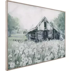 Sale Kirklands Home Dandelion Barn Framed Canvas Art Print Multi