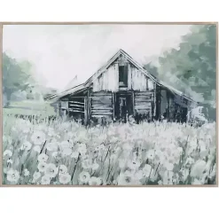 Sale Kirklands Home Dandelion Barn Framed Canvas Art Print Multi