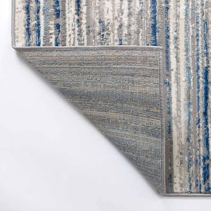 Best Kirklands Home Dark Blue Claire Modern Area Rug, 5x8