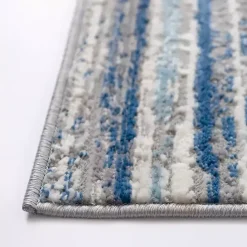 Best Kirklands Home Dark Blue Claire Modern Area Rug, 5x8