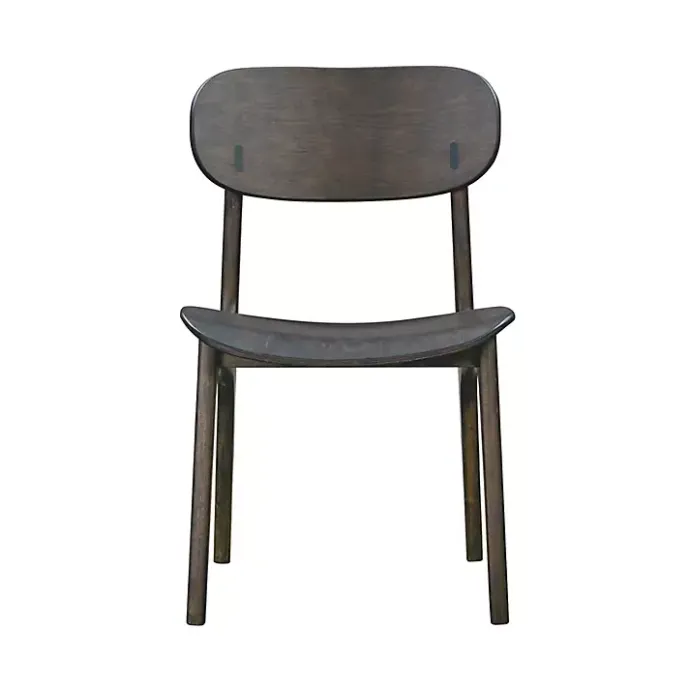 Sale Kirklands Home Dark Mid-Century Modern Chairs, Set of 2 Brown