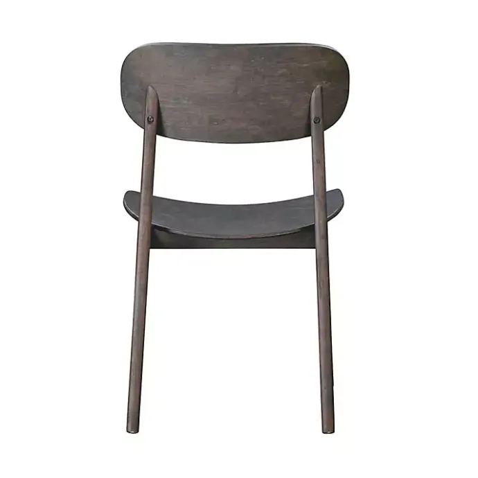Sale Kirklands Home Dark Mid-Century Modern Chairs, Set of 2 Brown